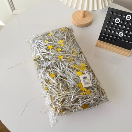 ورق نفل للهدايا مع برق ونجوم